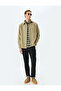 Viscose Blend Shirt Jacket with Pocket Detail - 2
