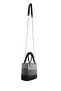 Black Stone Mini Shoulder Bag - Chain Strap, Women, 24wbd2870ts - 6