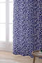 الأزرق الداكن البيج البحرية تحت عنوان المرجان منقوشة الرقمية المطبوعة الستار Cgh633-pr - 2