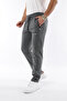 Classic Leg Sweatpants with Pocket Applique Embroidery Detail