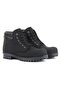 Nubuck Winter Water Resistant Lace up Women's Boots Black - 2