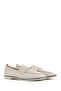 Women's Cream Masculine Loafer 24Sfe4026Ft - 3