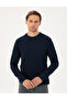 Navy Blue Regular Fit Sweatshirt 50296485 -Vr033 - 3