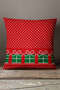 Velvet Babyface Red Christmas Themed Throw Pillow Pillow Case - Cgh225