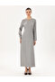 Light Gray Regular Fit Woven Dress 50294217 -Vr001 - 3