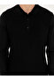Black Regular Fit Wool Blend Polo Neck Knitwear Sweater 50279605-Vr046 - 6