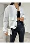 Women's Diver Fabric Pocketed Bomber Jacket