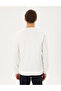 Ecru Regular Fit Sweatshirt 50290611-Vr019 - 5