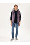 Purple Hooded Inflatable Warm Vest 50293233 -Vr038 - 4