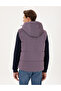 Purple Hooded Inflatable Warm Vest 50293233 -Vr038 - 5