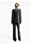 Velvet blazer jacket - 4