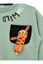 Kaplan Aplike Detaylı Sweatshirt - 2