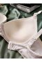 Basic Knit Patterned Light Support Bra Set - 3
