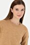 Crew Neck Women's Sweater - 2
