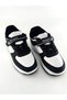 Lace-Up Black Color Lightweight Non-Slip Sole Unisex Children's Sports Shoes - 5