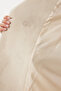 سترة ذات طية صدر مزدوجة ذات تأثير صوف كريمي LHL0005 - 6