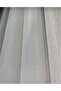 Silvery Bamboo 1/3 Layered, Heavily Pleated, Heavy Weight, Suitable for Any Room, Plain Tulle Curtain, No Ironing Required