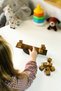 Montessori Wooden Cube Balance Game - Children's and Family Game Combining Strategy, Hand Skill and Entertainment - 4