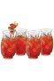 4PCS PINA COLADA COCKTAIL GLASS SET 500 ML - 2