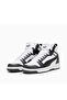 Rebound V6 Mid Jr-Puma White-Puma Black-Shadow Gray Casual Sneakers - 2