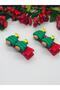 Very Stylish Pine Tree Figure Christmas Buckle 2-Piece - 3