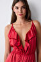 Satin Bow Red Teddy - 3