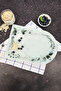 Grooved Glass Cutting Board |   Secret Gate - Oval Edge |   25cm X 35cm |   Patented Product