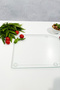 Grooved Glass Cutting Board |   Translucent Glass - Oval Edge |   25cm X 35cm |   Patented Product - 3