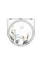 Channelized Glass Cutting Board - Glass Cutting Table |   Dark Floral |   Diameter 32cm |   Patented Product - 6