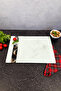 Channelized Glass Cutting Board - Glass Cutting Table |   Mix White Striped |   25cm X 35cm |   Patented Product - 3