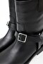 Black Leather Riding Boots 125211 - 5