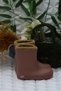 W10306 010 - Yogı Borreguıto Rosa Dusty Pink Fur Kids Rain Boots - 2