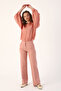 Pudra01 Pocketed Wide Leg Trousers