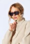 Cotton Soft Texture Zippered Half Fisherman Collar Women's Sweater Stone |   Mkw539429-01 - 7