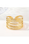 Stainless Steel Adjustable Multi Ring - 2