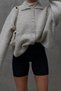 Grauer Strickpullover mit Knöpfen MG1957 - 3
