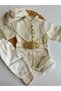 Newborn 0 6 Months and 1 Year Old Mevlüt and Circumcision Clothing Mevlütlük Circumcision Set - 4