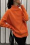 Mad Girls Orange Turtleneck Sweater Mg1252 - 2