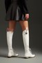Janica Lace and Buckle Detailed Boots White Matte 3 cm Women's Boots, Heels - 2