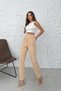 Women's High Waist Carrot Pants - 5