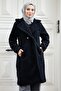 Duha Hijab Plush Cap 1218 - أسود - 2