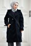 Duha Hijab Plush Cap 1218 - أسود - 4
