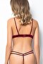 Bliss Velvet Tulle Detailed Velvet Bralet Set - 6