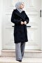Duha Hijab Plush Cap 1218 - أسود - 5