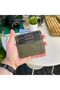Men's Green Card Holder Mini Genuine Leather Gift Boxed Card Holder Business Card Holder - Ariza - 3