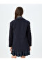 Pocketed Buttoned Double Breasted Sleeves Knitwear Stamp Jacket - 4