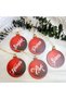 Christmas Tree Decoration Set with Beautiful Wishes and Led Light, Napkin Holder and Spoon Holder, Christmas Green- - 2