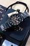 Special Boxed Waterproof Men's Wristwatch Black Color Steel Band Bme2015C3 - 2