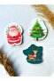 Set of 3 Christmas Gift Bracelet Card - 3
