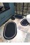 Jute Bath Mat, Toilet Seat Mat, Gift, Dowry, Bathroom Set, Bathroom Set of 4 - 5